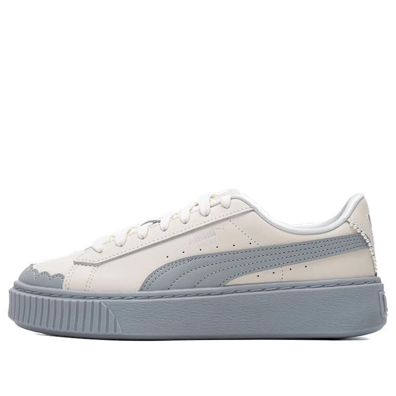 Кецове и обувки Puma Basket Platform Бяло | 398910-04