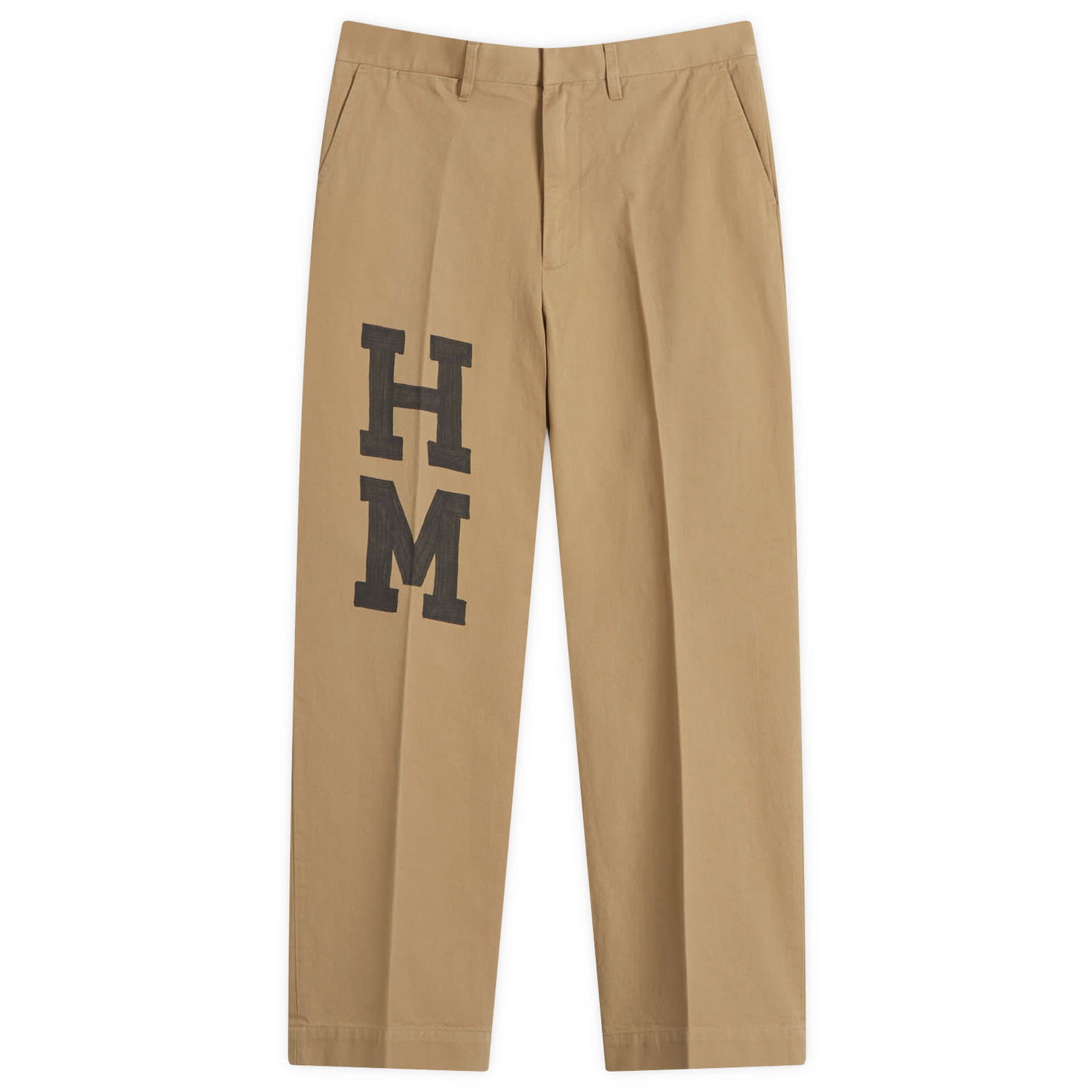 Панталони Human Made Human Made Wide Chino Pants, Size Large Бежово | HM28PT012-BG, 0