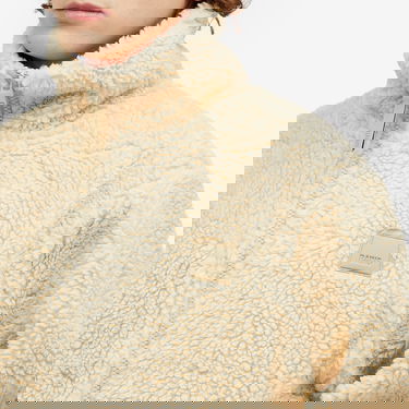 Яке Rains Kofu Full-Zip Stand Collar Teddy Fleece Jacket Бежово | 19940-24, 5