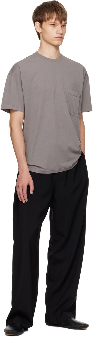 Тениска The Row The Row Niels Pocket T-Shirt Сиво | 1112-K569, 3