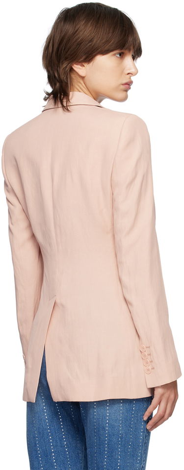 Яке Stella McCartney Stella McCartney Women's Peaked Lapel Blazer Розово | 6500383STA49, 2