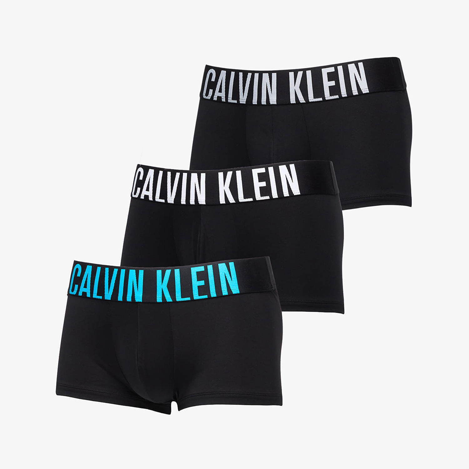 Боксерки CALVIN KLEIN Microfiber Stretch Low Rise Trunk 3-Pack Multicolor Черно | 000NB3611A VVL, 0