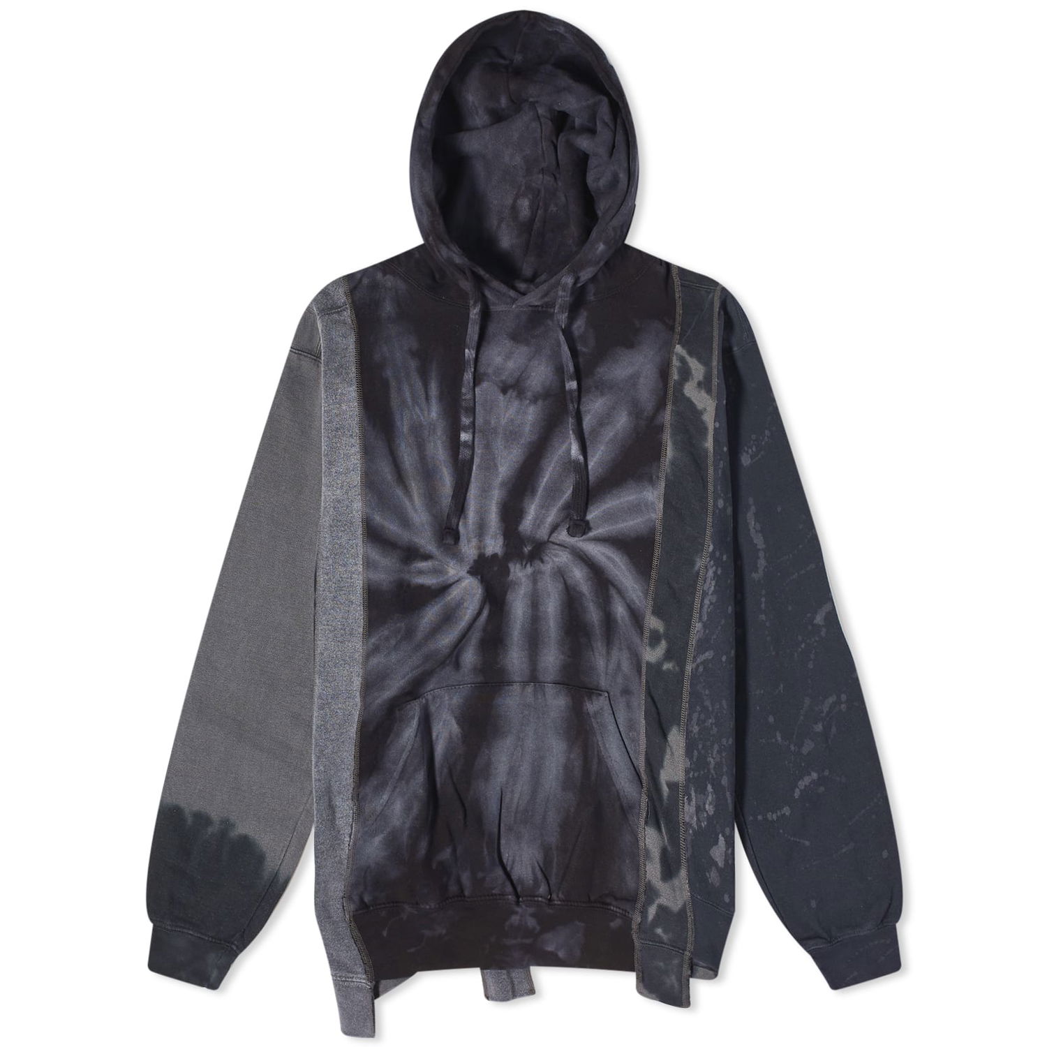 Суитчър Needles 5 Cuts Mishmash Hoodie Сиво | NS310-AS, 0