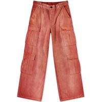 Карго панталони HERON PRESTON Distressed Canvas Cargo Червено | HWCF008F23FAB0022500, 1