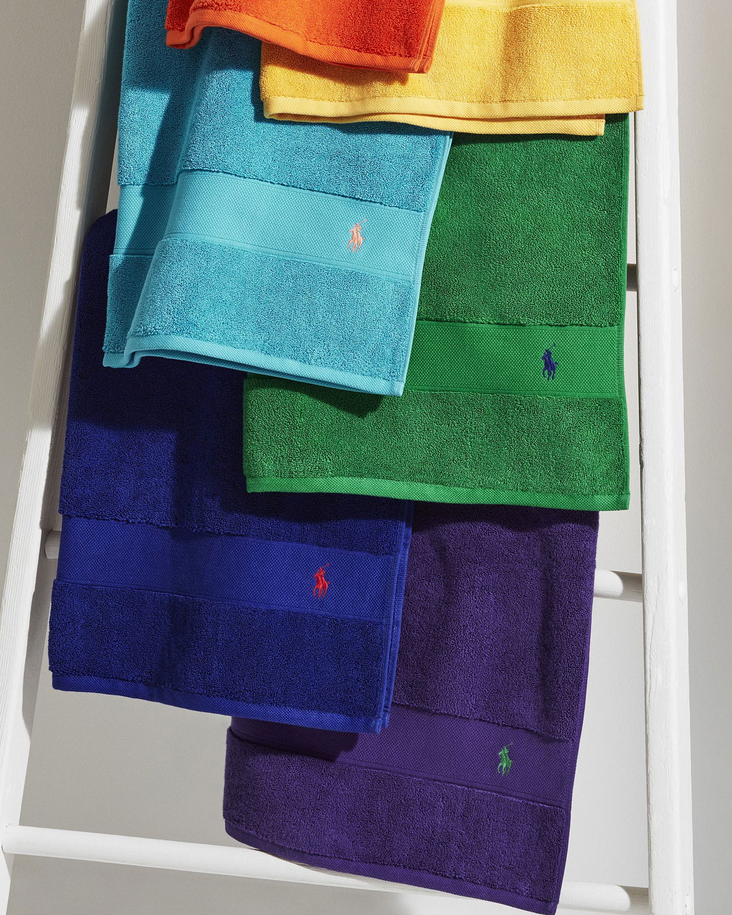 Домашен декор Polo by Ralph Lauren 50CMx100CM Bathing Towel Лилаво | 1042887, 1