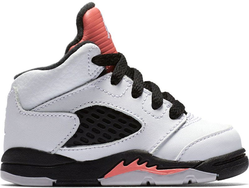 Кецове и обувки Jordan Jordan 5 Retro Бяло | 725172-115