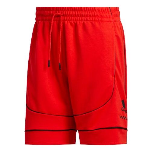 Къси панталони adidas Originals Basketball Shorts Червено | FR5740