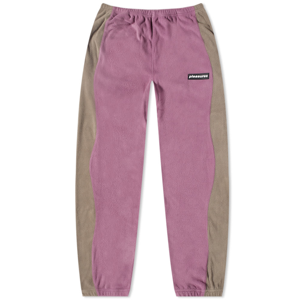 Спортни панталони Pleasures Whiskey Fleece Pant Розово | P22F033-MVE, 0