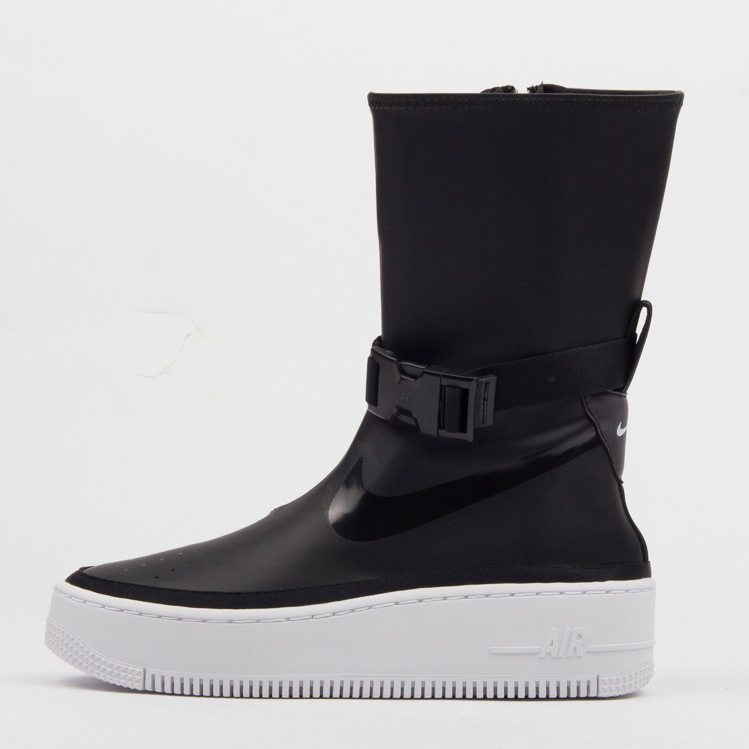 Кецове и обувки Nike E Air Force 1 Sage Hi Черно | AQ2771-001, 0