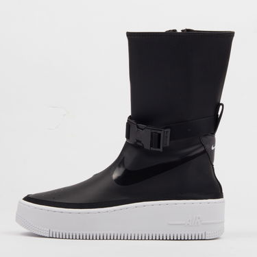 Кецове и обувки Nike E Air Force 1 Sage Hi Черно | AQ2771-001, 0