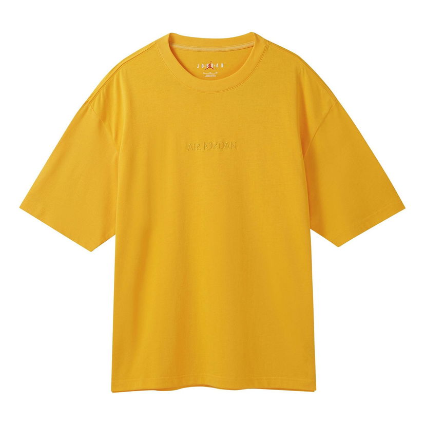 Тениска Jordan Wordmark Tee Жълто | FJ1970-739