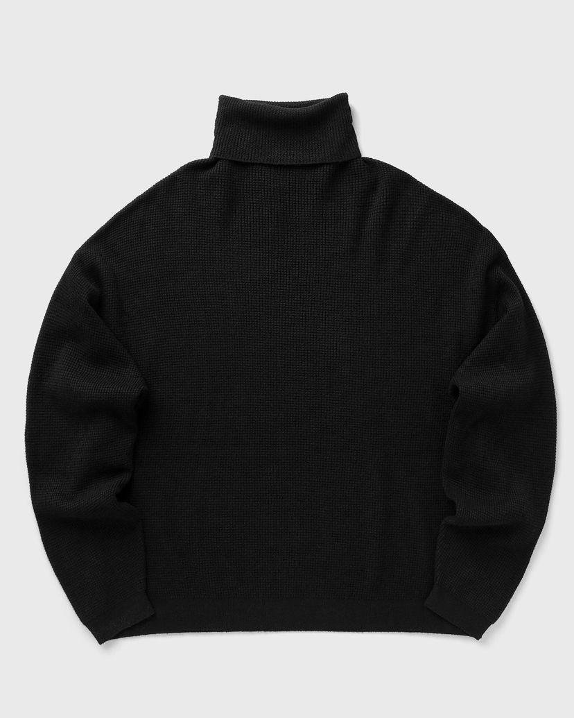 Пуловер Fear of God Essentials Waffle Turtleneck Черно | 192BT246140F-001