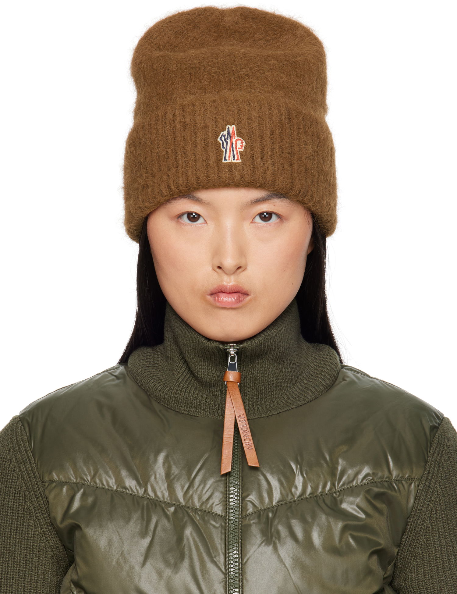 Шапка Moncler Wool Beanie Кафяво | J20983B00019M1126, 0