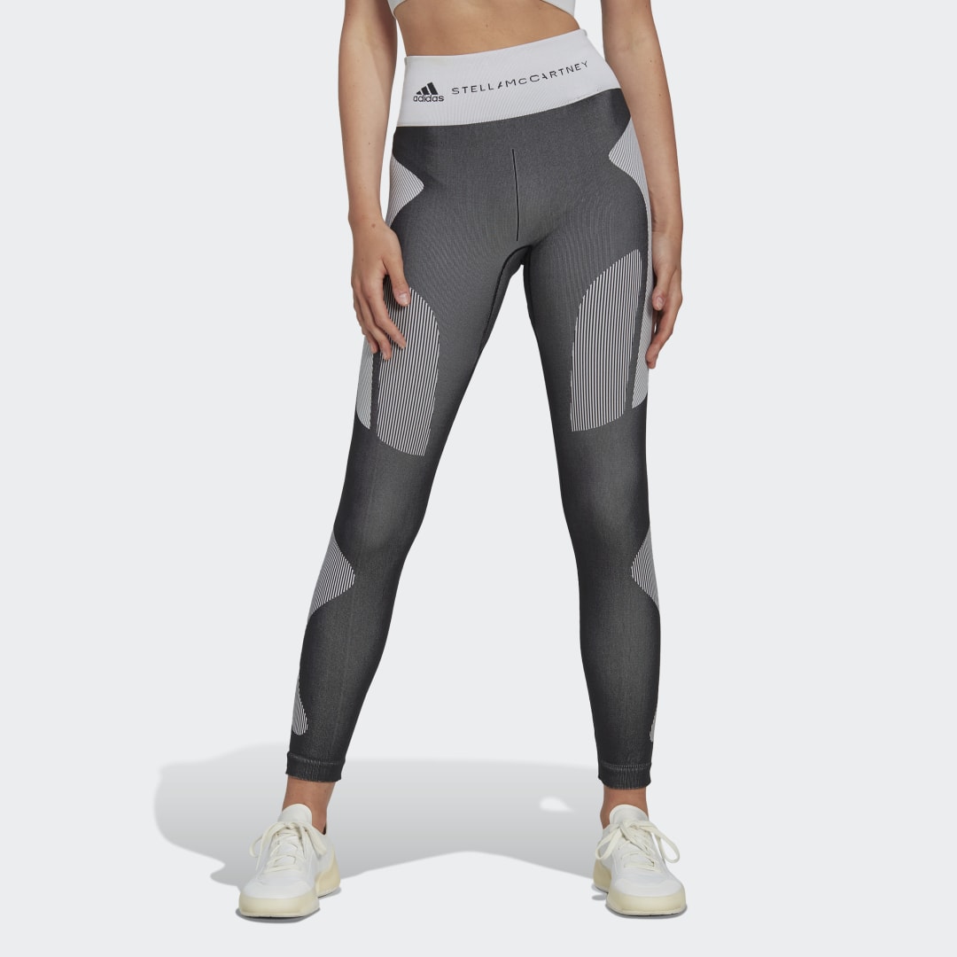 Клинове adidas Originals by Stella McCartney TrueStrength Seamless Training Leggings Черно | HM3879, 0
