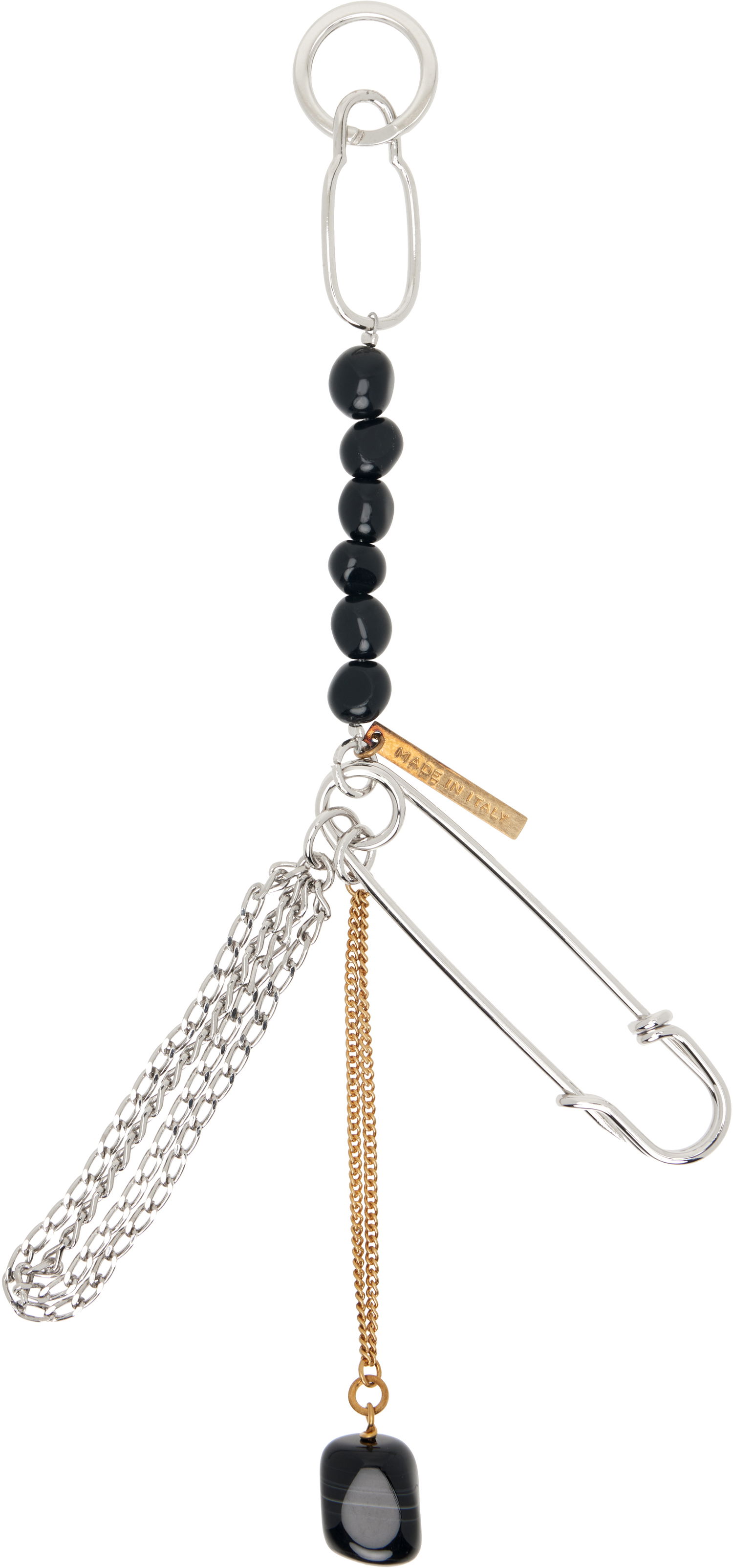 Ключодържатели Dries Van Noten Dries Van Noten Safety Pin Charm Keychain Металик | 251-028210-092, 1