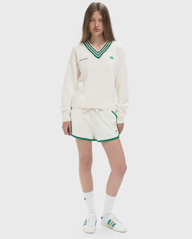 Пуловер adidas Originals Sporty & Rich V-Neck Sweater Бяло | JL7195, 1