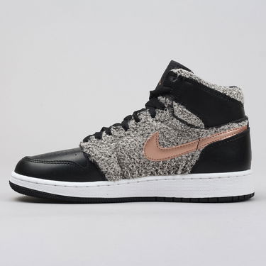 Кецове и обувки Jordan Air Jordan 1 Retro High "Fleece" GS Черно | 332148-022, 0