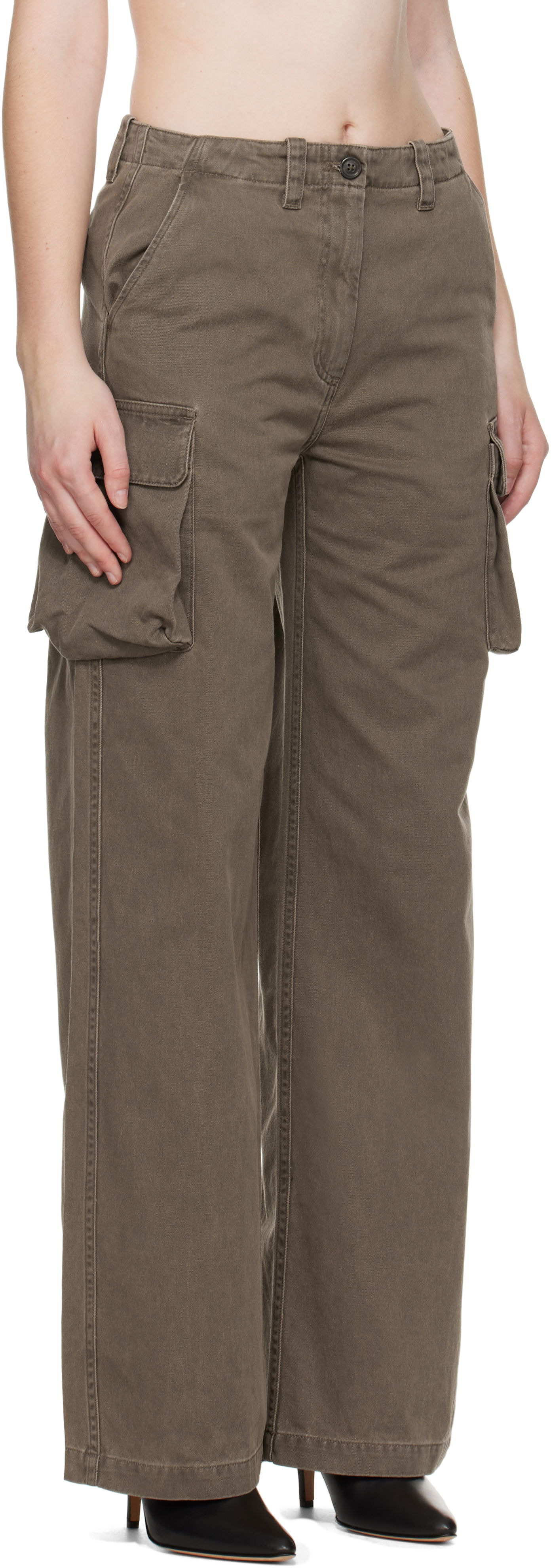 Карго панталони OUR LEGACY Our Legacy Peak Cargo Pants Зелено | W4254PDW, 1