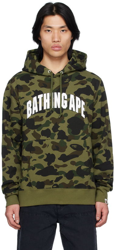 Суитчър BAPE 1st Camo Hoodie Зелено | 001PPI801009M, 0
