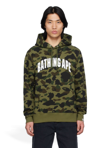 Суитчър BAPE 1st Camo Hoodie Зелено | 001PPI801009M