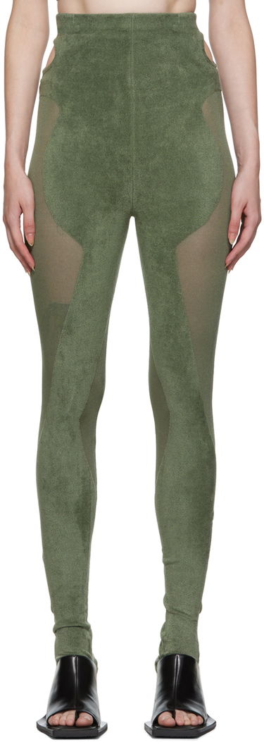 Клинове Dion Lee Chenille Leggings Зелено | C7128P22, 0
