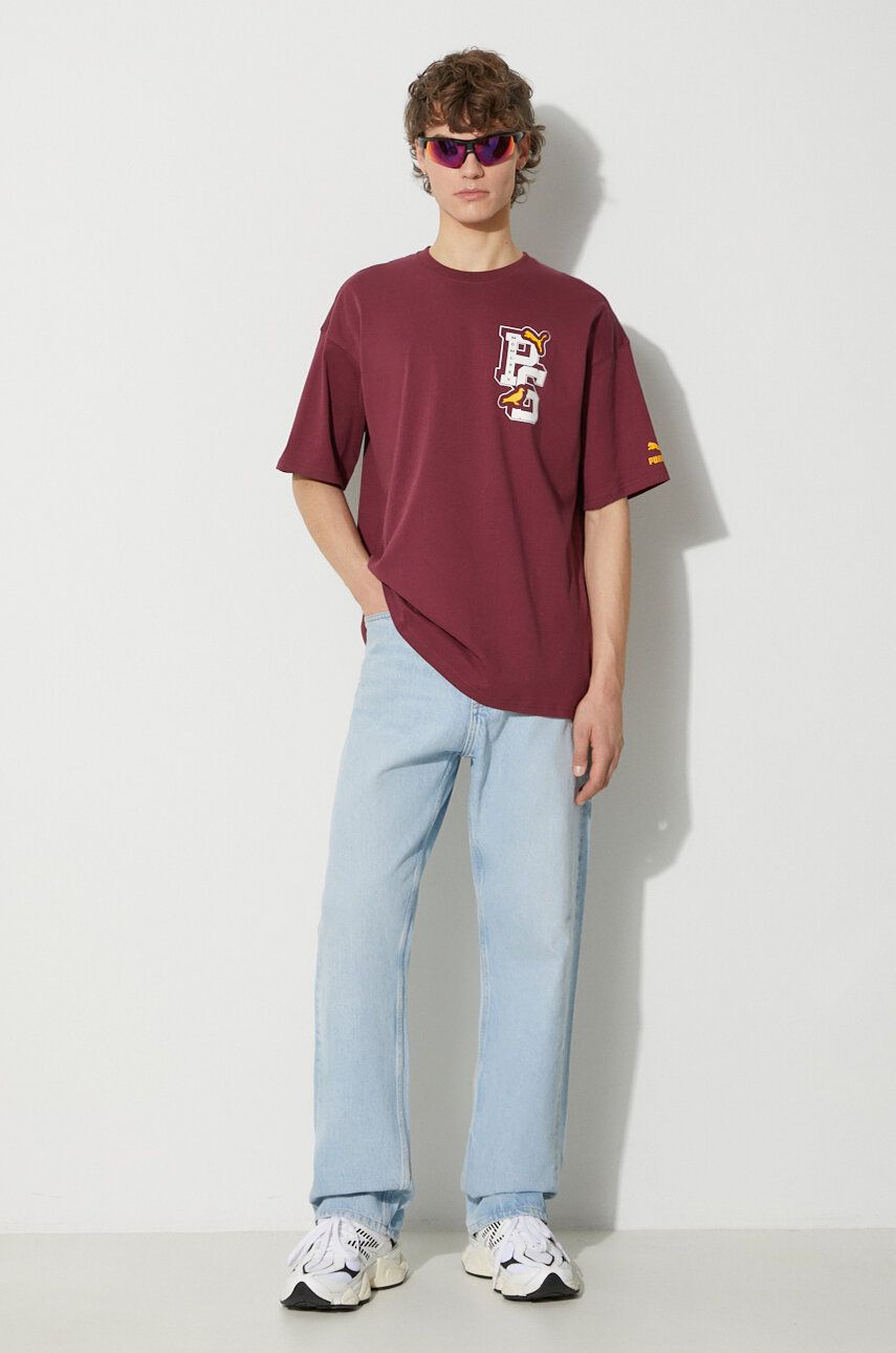 Тениска Puma T-Shirt With Print Червено | 622201, 1