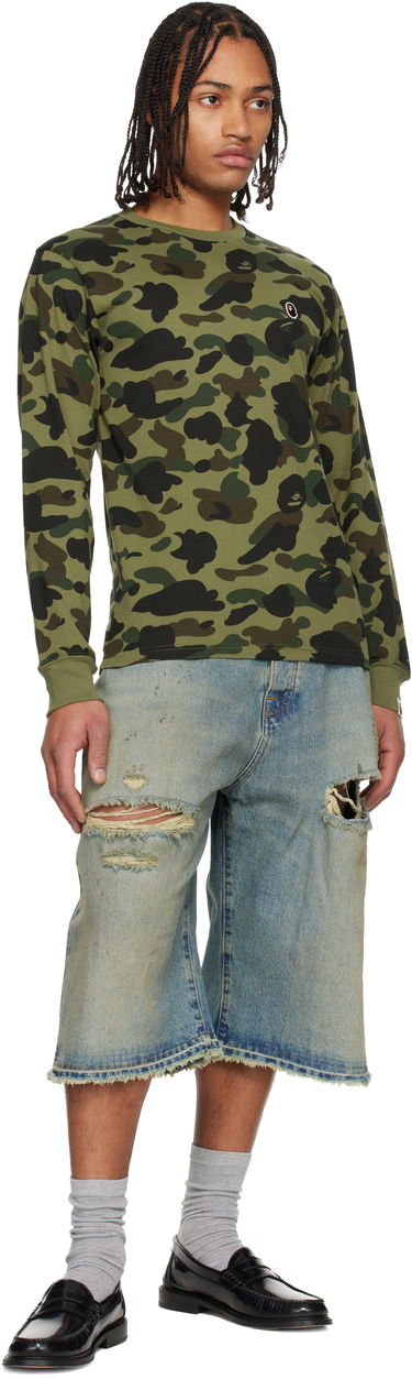 Тениска BAPE 1st Camo One Point Long-Sleeve T-Shirt Многоцветен | 001LTL801009M, 3