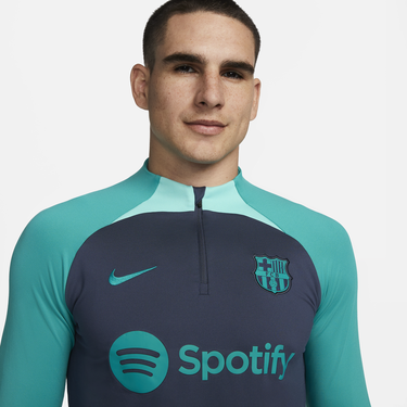 Тениска Nike Dri-FIT FC Barcelona Drill Тюркоазено | dz0840-438, 4