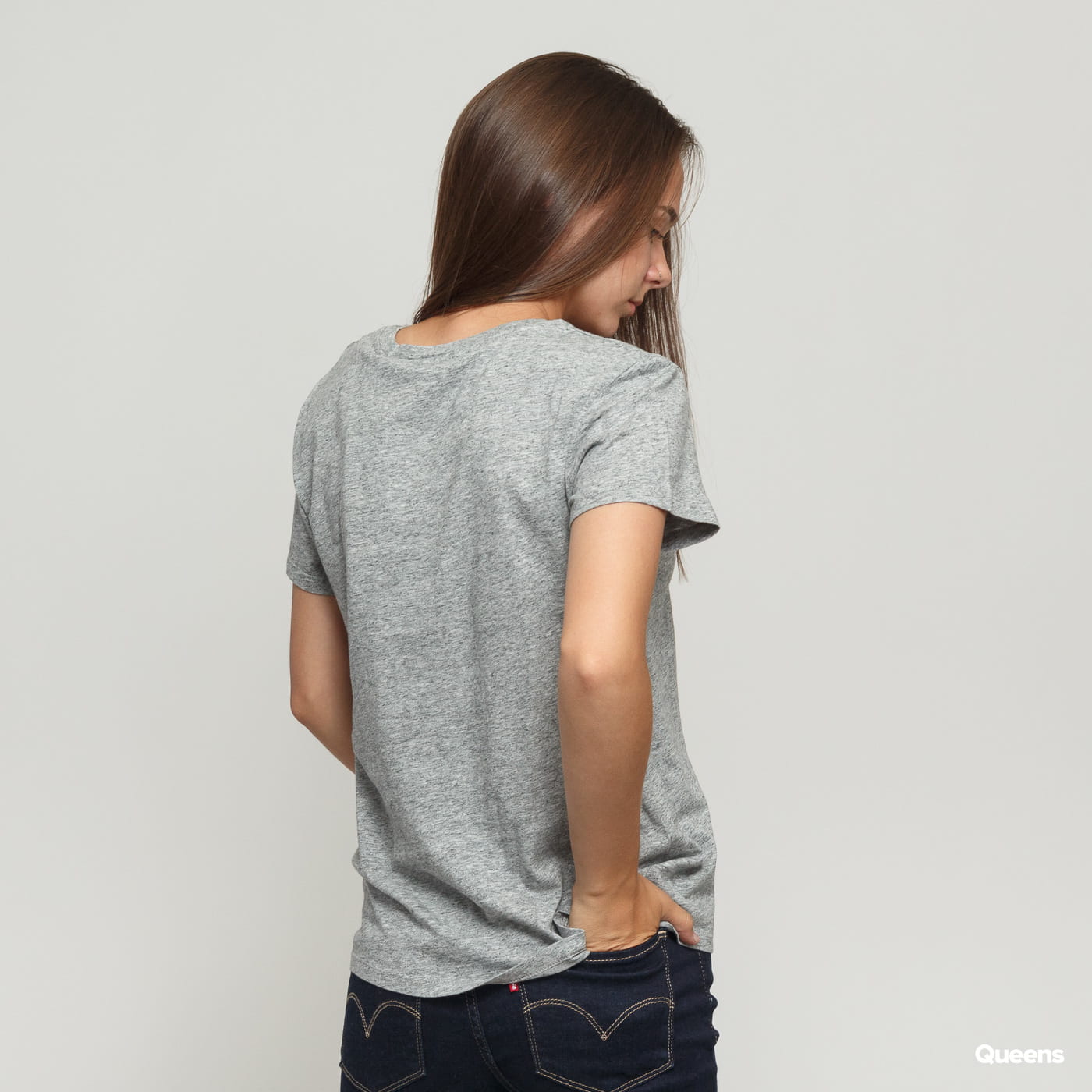 Тениска Levi's The Perfect Tee Сиво | 17369-0263, 1
