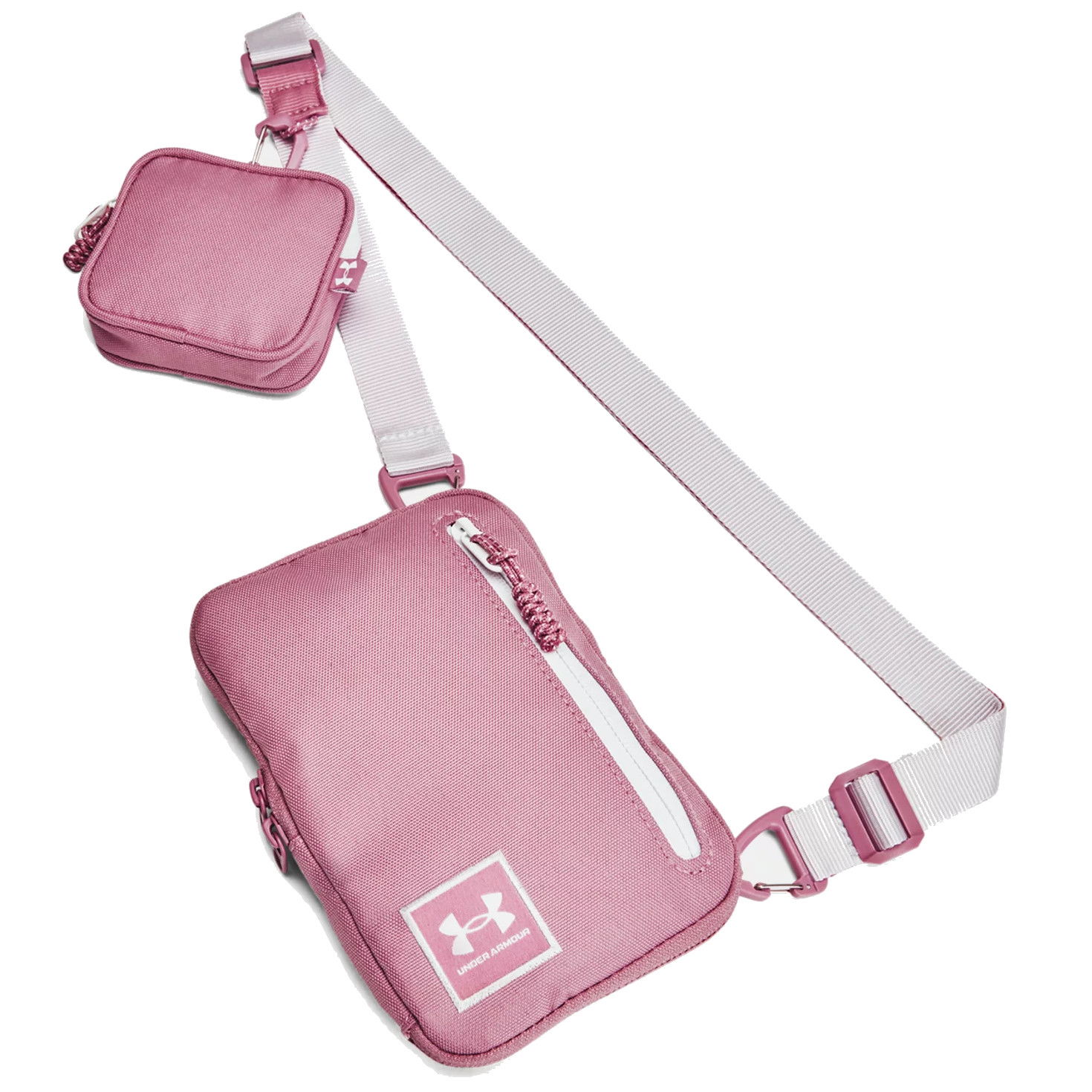 Чанта през рамо Under Armour Loudon Ripstop Crossbody Bag Розово | 1376465-697, 0