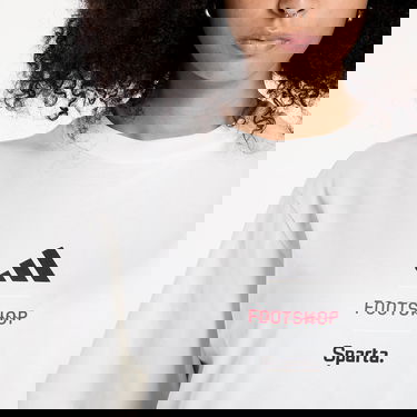 Тениска adidas Performance Footshop x Sparta Logotype Tee Бяло | FTSHP_492, 2