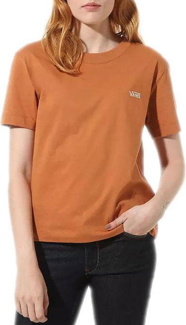 Тениска Vans Junior V Boxy T-Shirt Кафяво | vn0a4mflvwq1, 0