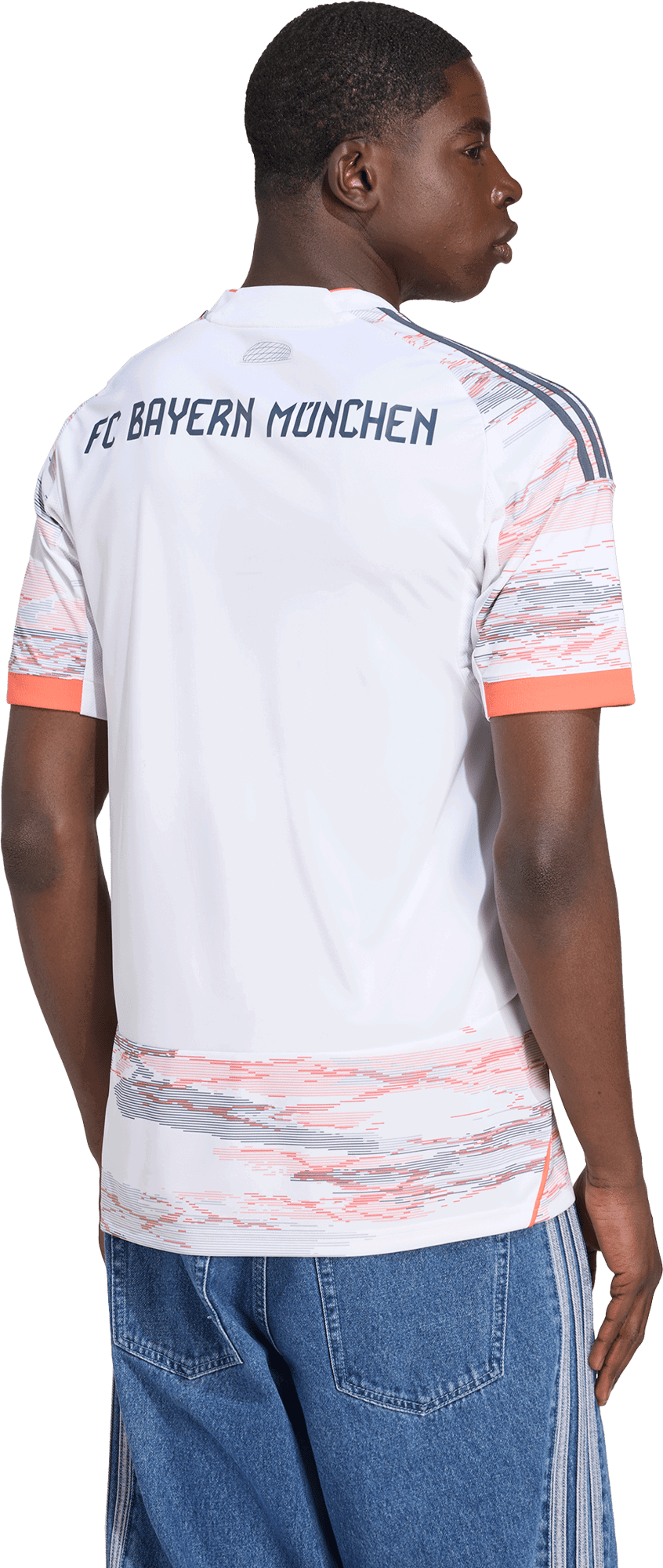 Фланелка adidas Performance FC Bayern 25/26 Away Jersey Бяло | JJ2143, 1