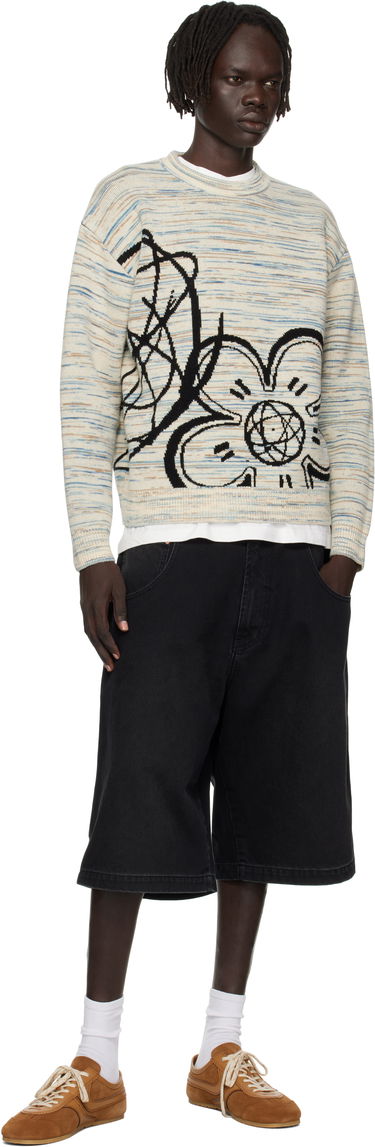 Пуловер KENZO Kenzo Paris Futura 2000 Edition Reversible Sweater Многоцветен | FF65PU7513CJ, 3