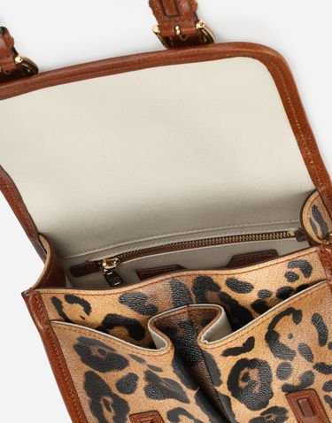 Чанта през рамо Dolce & Gabbana Small Messenger Bag With Branded Plate Многоцветен | BB6933AW384HYNBM, 3