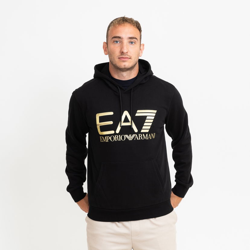 Суитчър Emporio Armani EA7 Sweatshirt Черно | 6DPM16-PJSHZ-1200