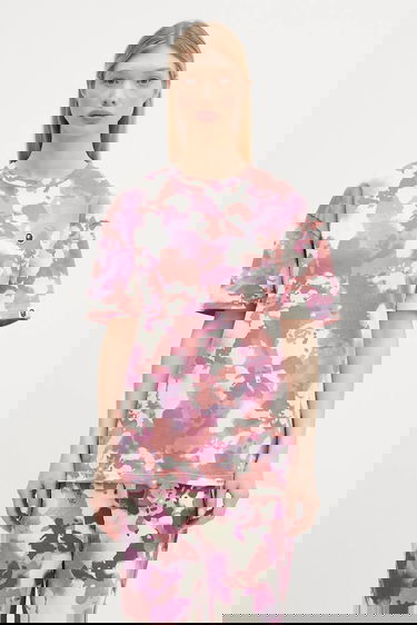 Тениска BAPE Oversized T-shirt Map Camo Многоцветен | 1L30209001, 0