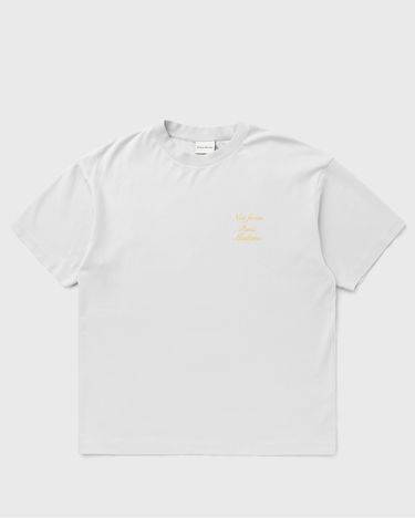 Тениска Drôle de Monsieur Slogan Calligraphy T-Shirt Бяло | I-TS209-CO002-LGR, 2