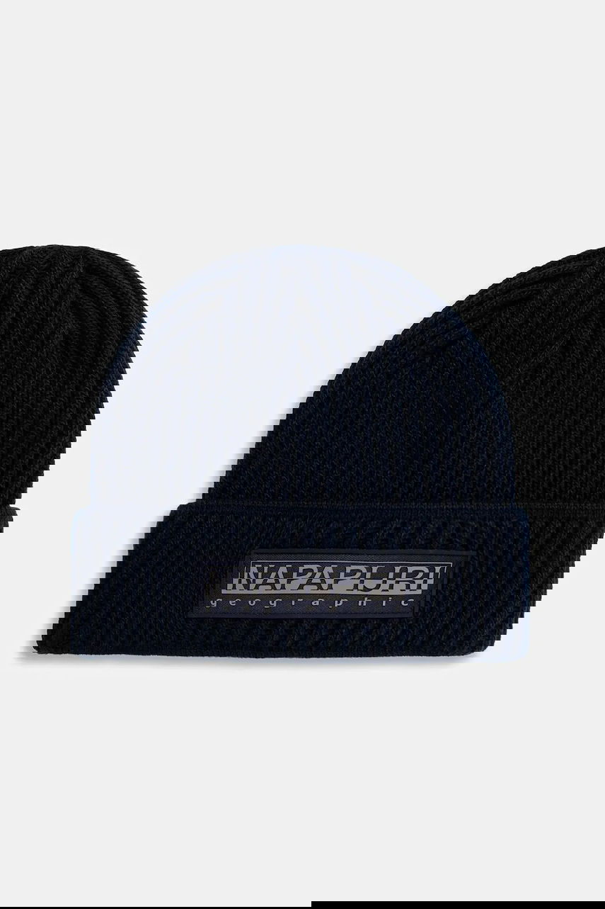 Шапка Napapijri Napapijri F-Vispa Beanie Тъмно синьо | NP0A4HXM1761, 0