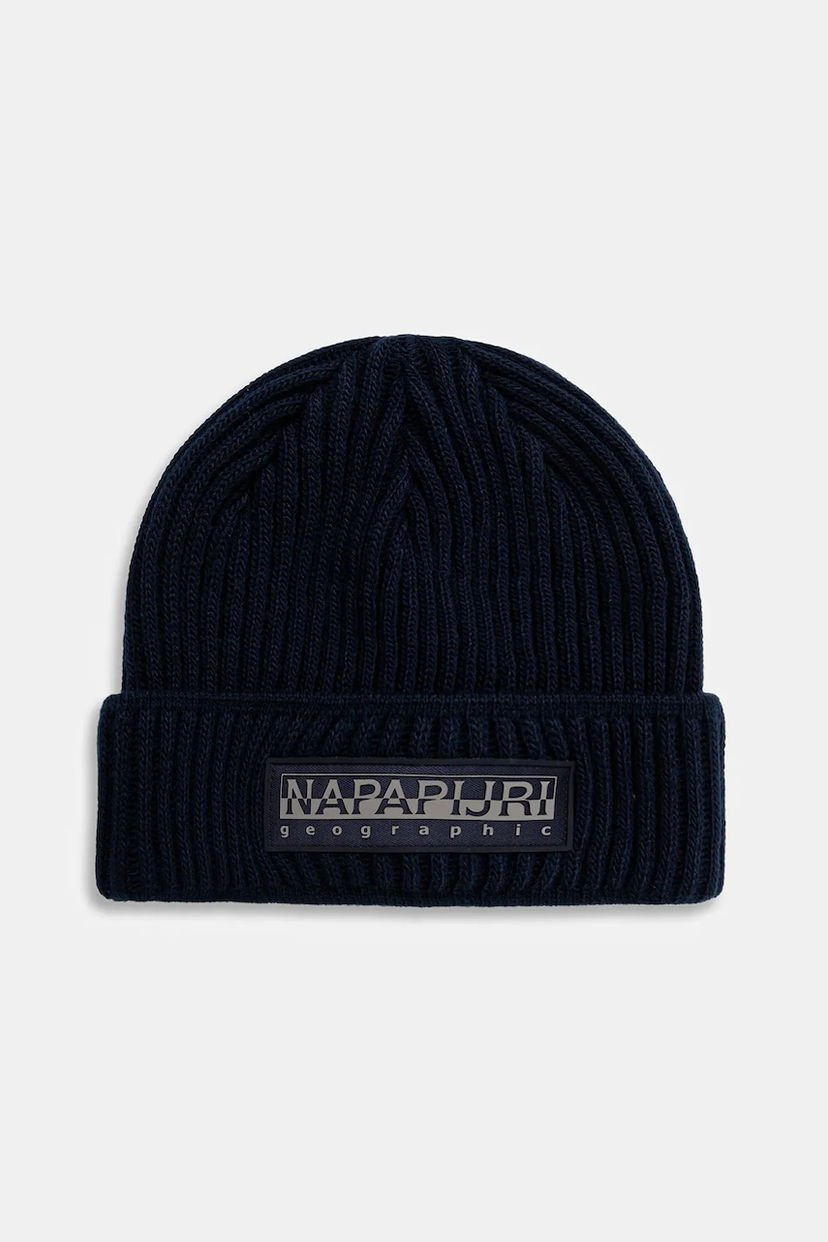 Шапка Napapijri Napapijri F-Vispa Beanie Тъмно синьо | NP0A4HXM1761