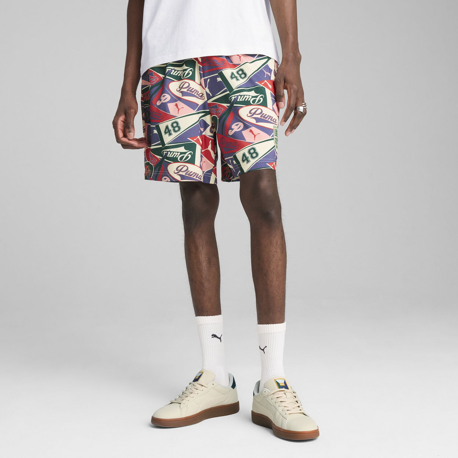 Къси панталони Puma SPORTS LEGACY Printed Relaxed Fit 6" Shorts Многоцветен | 629630_46, 0