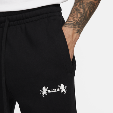 Спортни панталони Nike LeBron Open Hem Fleece Trousers Черно | FB7127-010, 1