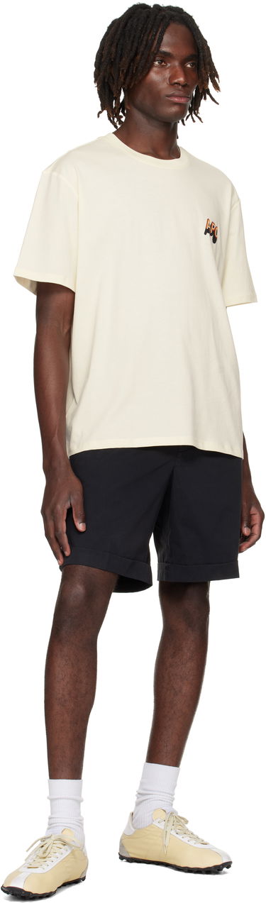 Къси панталони A.P.C. A.P.C. Andrew Cuffed Shorts Черно | COHKU-H10219, 3