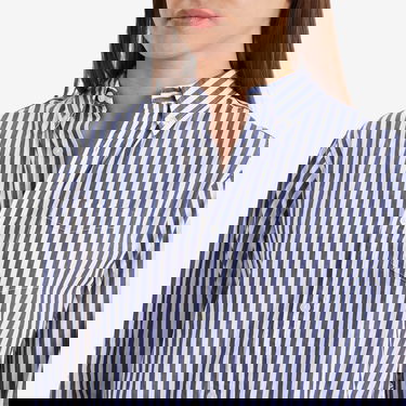 Риза BEAMS Beams Boy Stripe Maxi Shirt Dress Синьо | 13260115247-79, 5