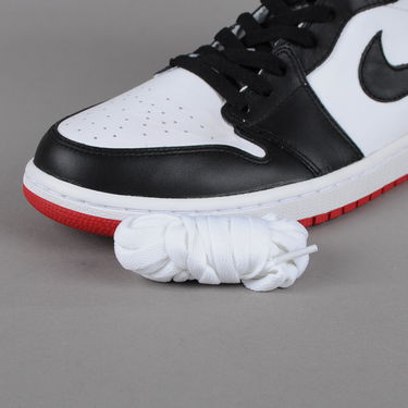 Кецове и обувки Jordan Air Jordan 1 Retro High OG "Black Toe" Бяло | 555088-184, 5