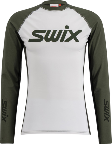 Тениска SWIX RaceX Dry Long Sleeve T-Shirt Бяло | 10097-23-20001, 3