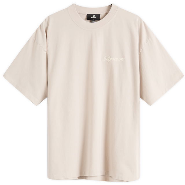 Script Logo T-Shirt, Size Large