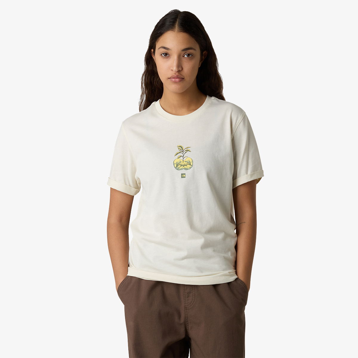 Тениска The North Face The North Face Connect Relaxed Graphic Short Sleeve T-Shirt Бяло | NF0A8E41QLI1, 1