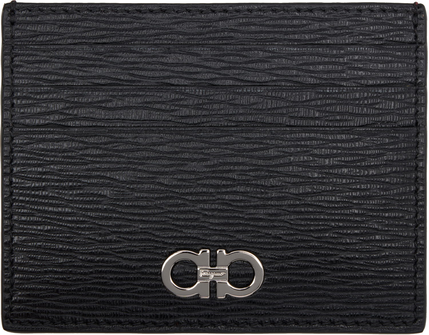 Портфейл FERRAGAMO Card Holder Черно | 698914, 0
