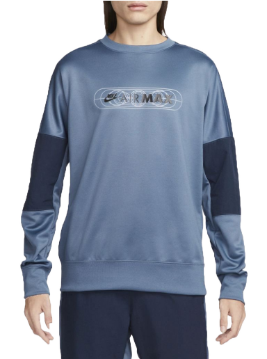 Суитчър Nike Sportswear Air Max Crew Sweatshirt Синьо | fb1437-491